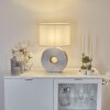 Saija Bordslampa Silver, 1-ljuskällor