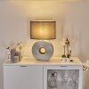 Saija Bordslampa Silver, 1-ljuskällor