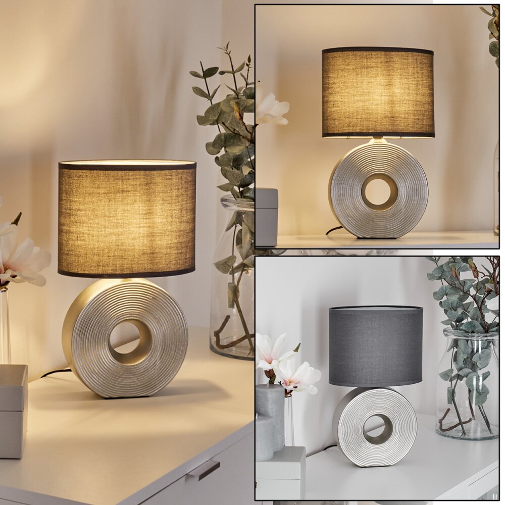 Saija Bordslampa Silver, 1-ljuskällor main product photo