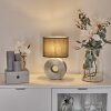 Saija Bordslampa Silver, 1-ljuskällor