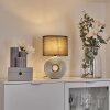 Saija Bordslampa Silver, 1-ljuskällor