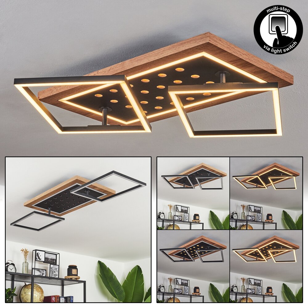 Ramilos Taklampa, Takstrålkastare LED Naturfärger, Svart, 1-ljuskällor main product photo