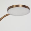 Haltia Golvlampa, Läslampa LED Brons, 1-ljuskällor