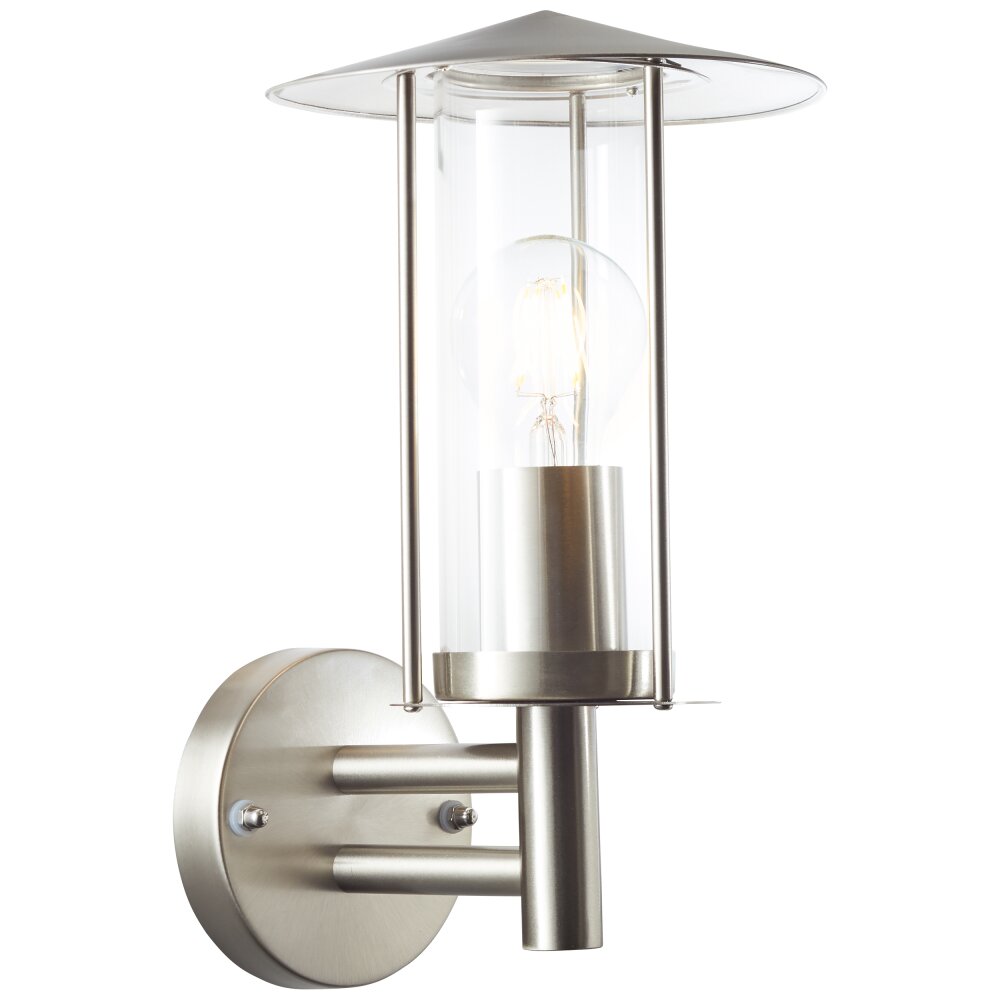 Brilliant Lampor Giffy vägglampa utomhus Silver, 1-ljuskällor main product photo