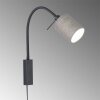 Honsel Lampor Maui Vägglampa, Väggspotlight Svart, 1-ljuskällor