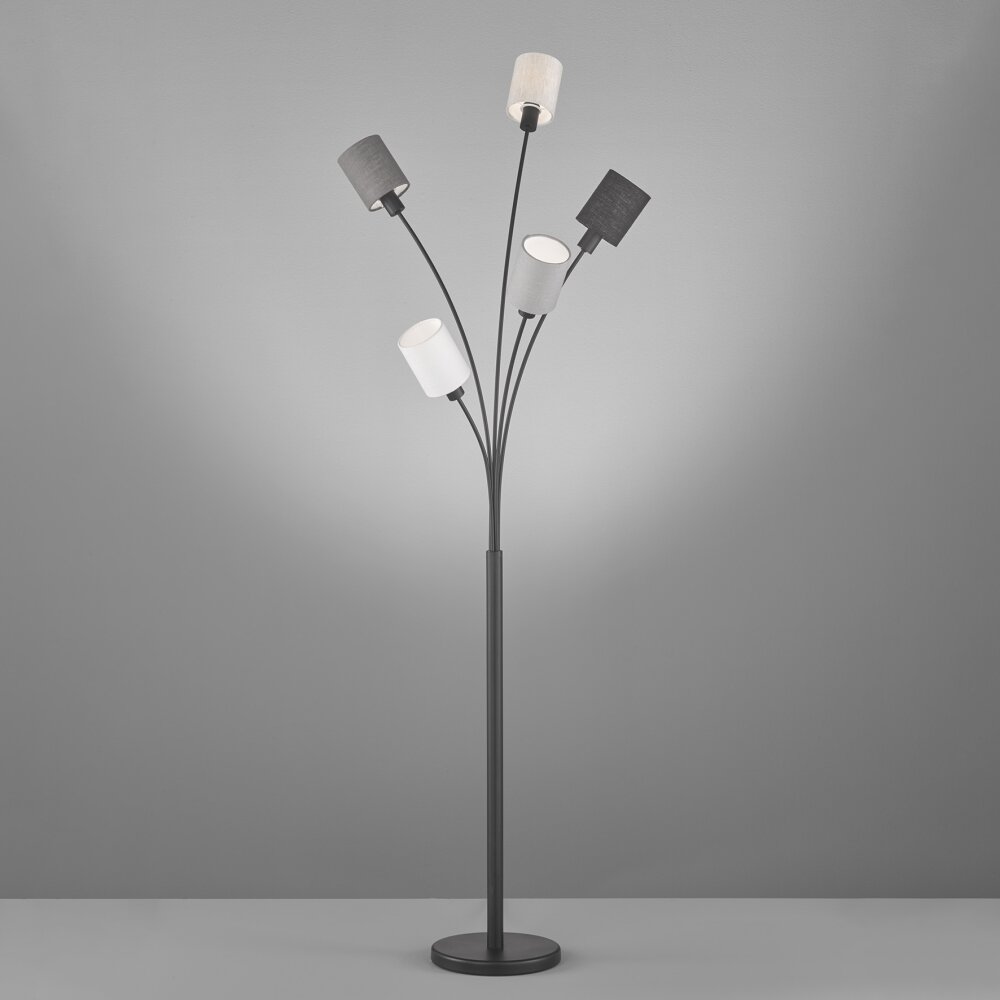 Honsel Lampor Koi Golvlampa Svart, 5-ljuskällor main product photo