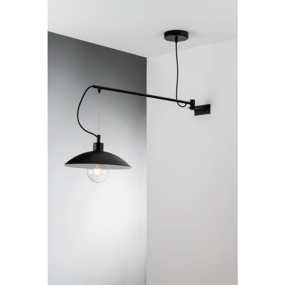 Luce Design ELDORADO Vägglampa Svart, 1-ljuskällor main product photo