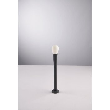 Luce Design DROP gångvägslampa Antracit, 1-ljuskällor Luce Design DROP gångvägslampa Antracit, 1-ljuskällor