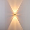 Sapri Vägglampa, Vägglampa med lins Guld, 1-ljuskällor