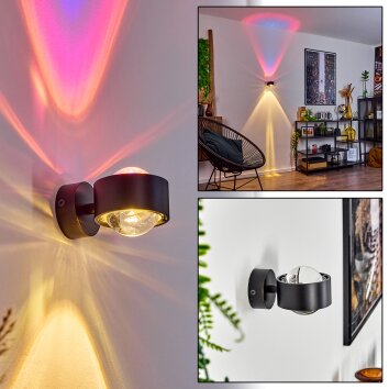 Sapri Up & Down Lampa, Vägglampa Svart, 1-ljuskällor Sapri Up & Down Lampa, Vägglampa Svart, 1-ljuskällor