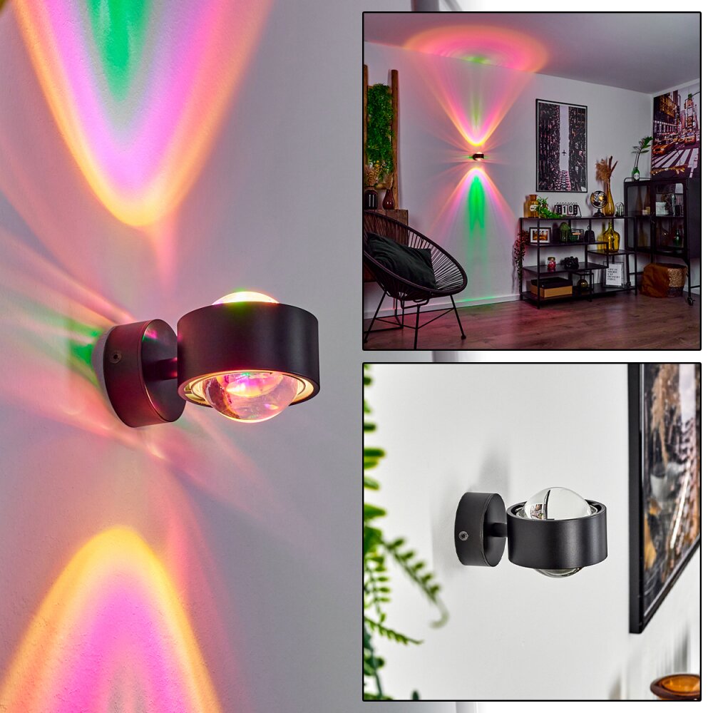 Sapri Up & Down Lampa, Vägglampa Svart, 1-ljuskällor main product photo