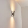 Bessiebelle vägglampa utomhus, Up & Down Lampa, Vägglampa Färg i rostfritt stål, 2-ljuskällor