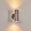 Bessiebelle vägglampa utomhus, Up & Down Lampa, Vägglampa Färg i rostfritt stål, 2-ljuskällor