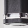Amyton vägglampa utomhus, Up & Down Lampa, Vägglampa Svart, 2-ljuskällor