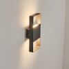 Dundarrah vägglampa utomhus, Up & Down Lampa, Vägglampa LED Antracit, 2-ljuskällor