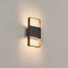 Dundarrah vägglampa utomhus, Up & Down Lampa, Vägglampa LED Antracit, 2-ljuskällor