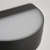 Fletcher vägglampa utomhus, Up & Down Lampa, Vägglampa LED Antracit, 2-ljuskällor