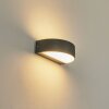 Fletcher vägglampa utomhus, Up & Down Lampa, Vägglampa LED Antracit, 2-ljuskällor