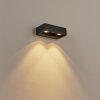 Fletcher vägglampa utomhus, Up & Down Lampa, Vägglampa LED Antracit, 2-ljuskällor