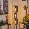 Bass Golvlampa Svart, 3-ljuskällor