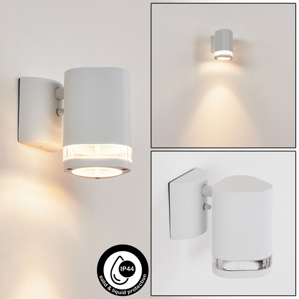 Amyton vägglampa utomhus Vit, 1-ljuskällor main product photo