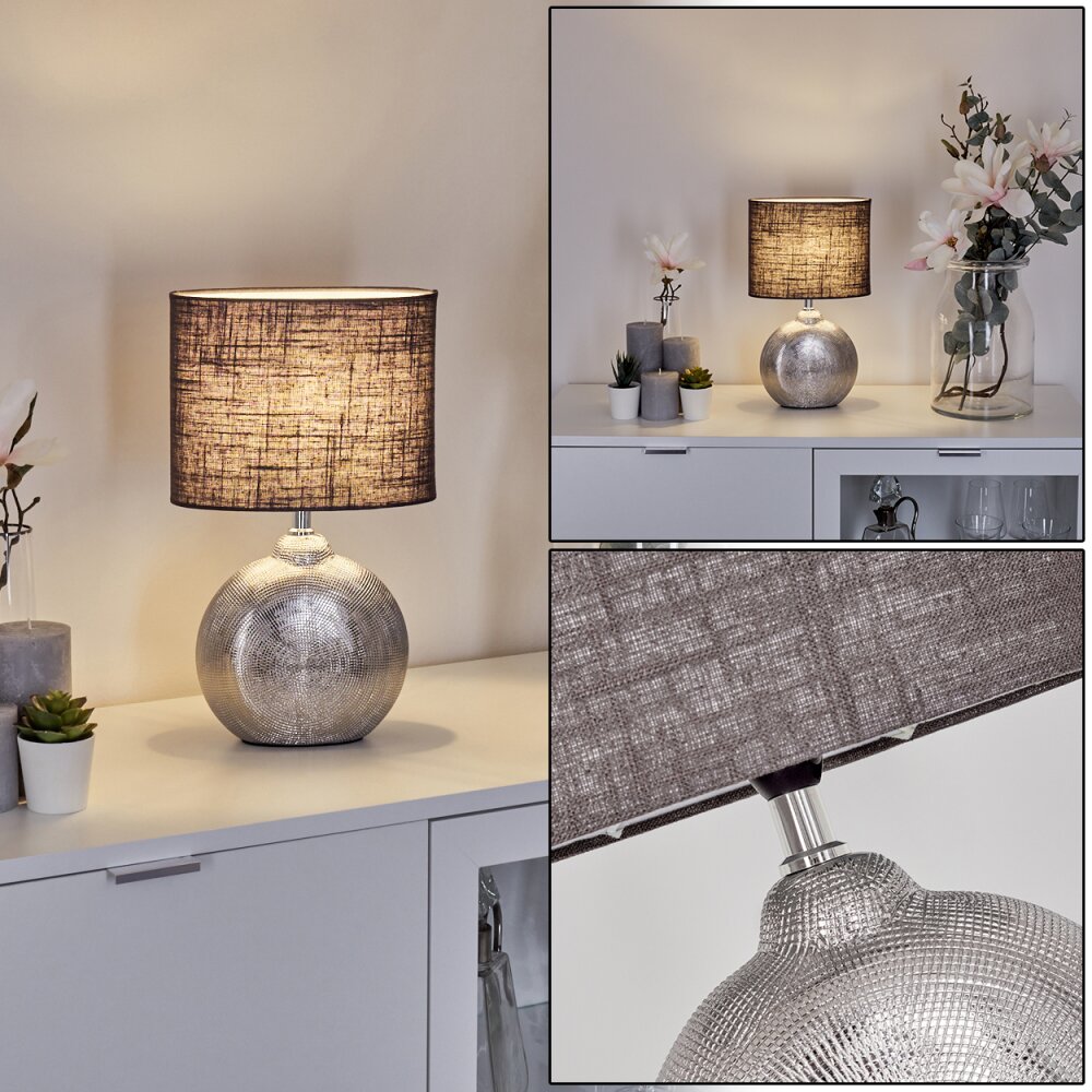Lahnus Bordslampa Krom, Silver, 1-ljuskällor main product photo
