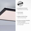 Leuchten Direkt FLAT Taklampa LED Svart, 1-ljuskällor Leuchten Direkt FLAT Taklampa LED Svart, 1-ljuskällor