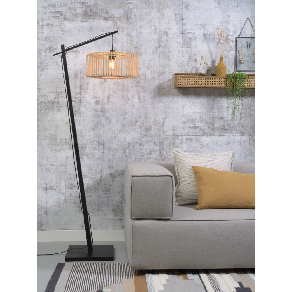 Good & Mojo BROMO Golvlampa, Läslampa Svart, 1-ljuskällor main product photo