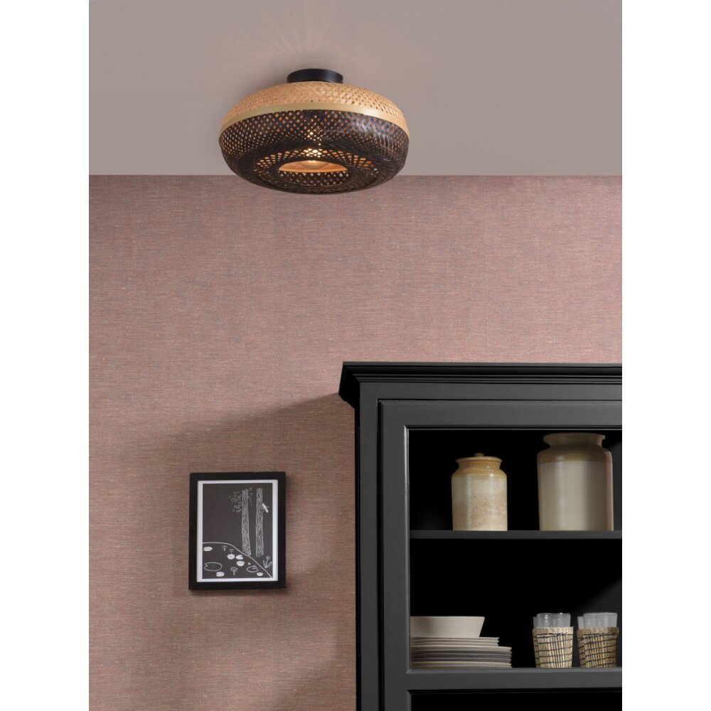 Good & Mojo PALAWAN Taklampa Svart, 1-ljuskällor main product photo