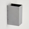 Hoods vägglampa utomhus, Up & Down Lampa, Vägglampa LED Grått, 2-ljuskällor