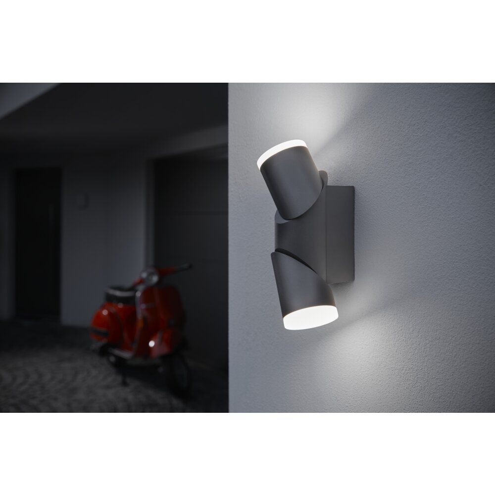 Ledvance ENDURA vägglampa utomhus, Up & Down Lampa LED Antracit, 2-ljuskällor main product photo