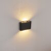 Trapatrapa vägglampa utomhus LED Antracit, 2-ljuskällor