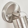 Bessiebelle vägglampa utomhus Färg i rostfritt stål, Vit, 1-ljuskällor