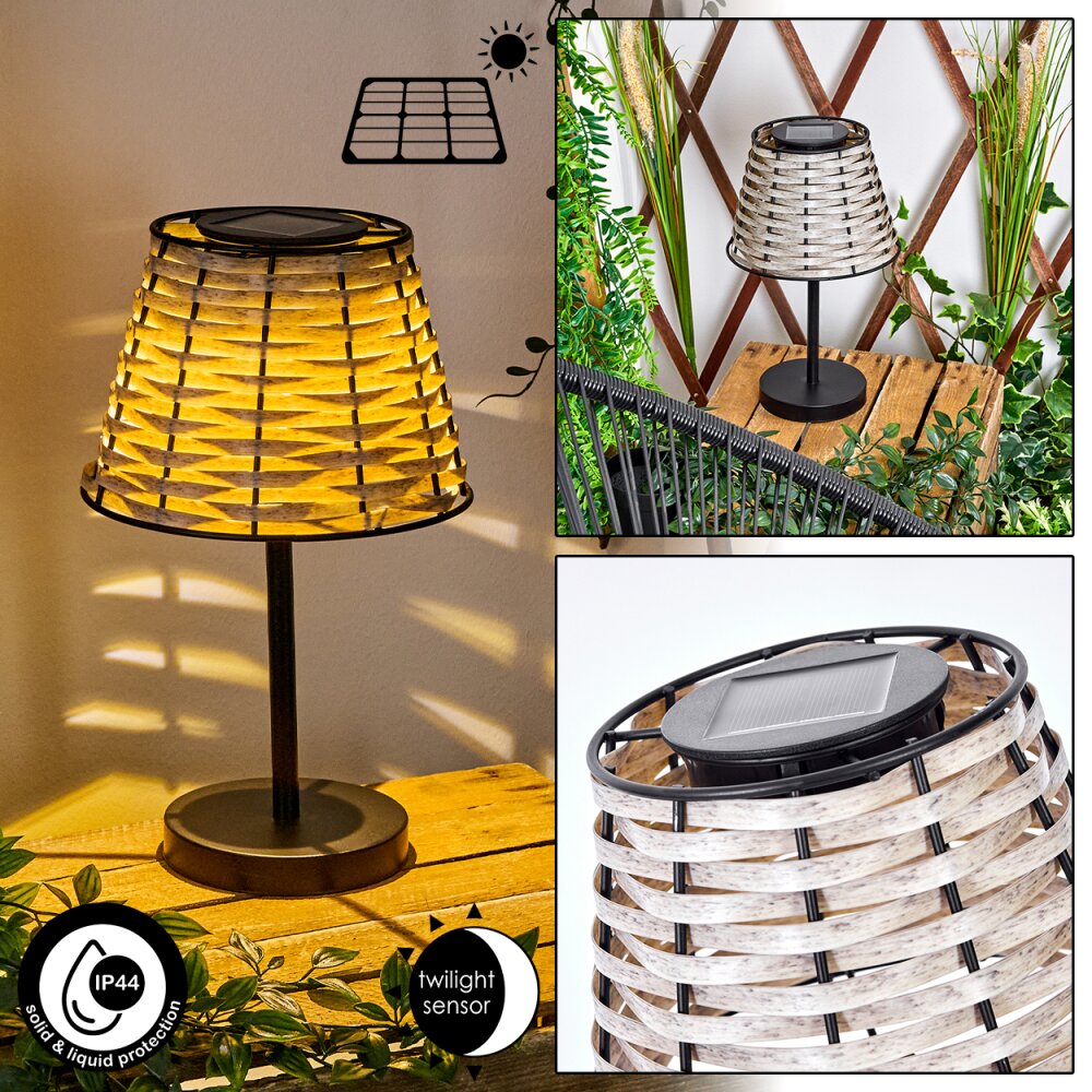 Chillaiza Solcellslampa LED Svart, 1-ljuskällor main product photo
