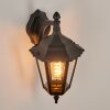 Pamputa vägglampa utomhus Svart, 1-ljuskällor