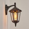 Pamputa vägglampa utomhus Svart, 1-ljuskällor