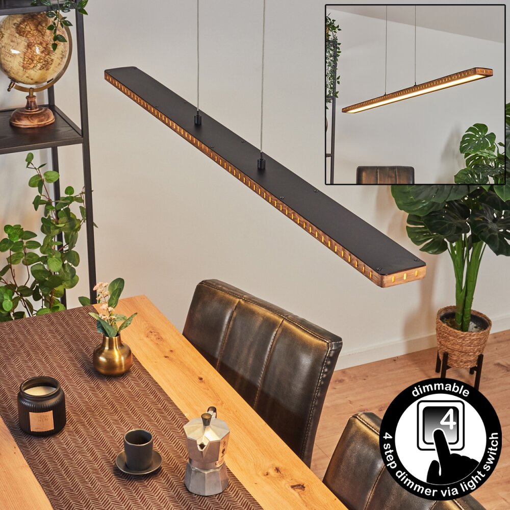 Guacacallo Pendelbelysning LED Svart, 1-ljuskällor main product photo