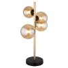 Globo RIHA Bordslampa LED Amber, 4-ljuskällor