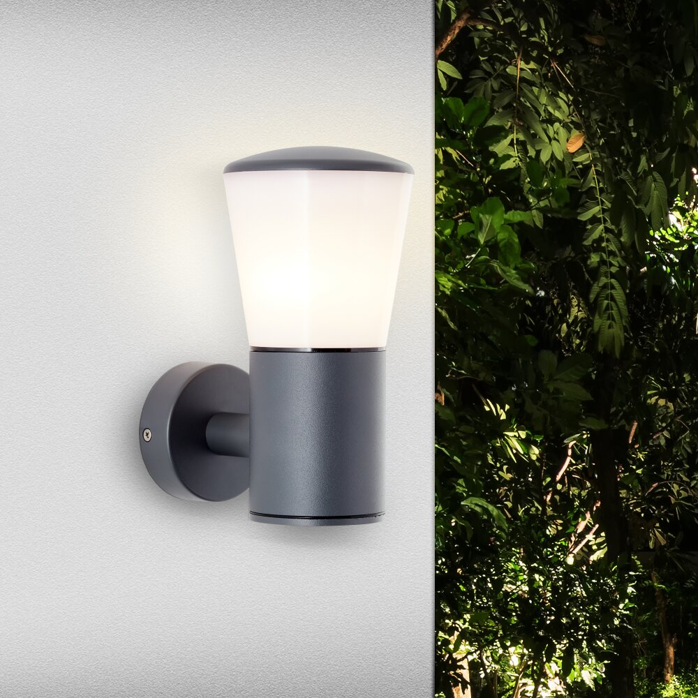 Brilliant Lampor Cliffi vägglampa utomhus Antracit, 1-ljuskällor main product photo