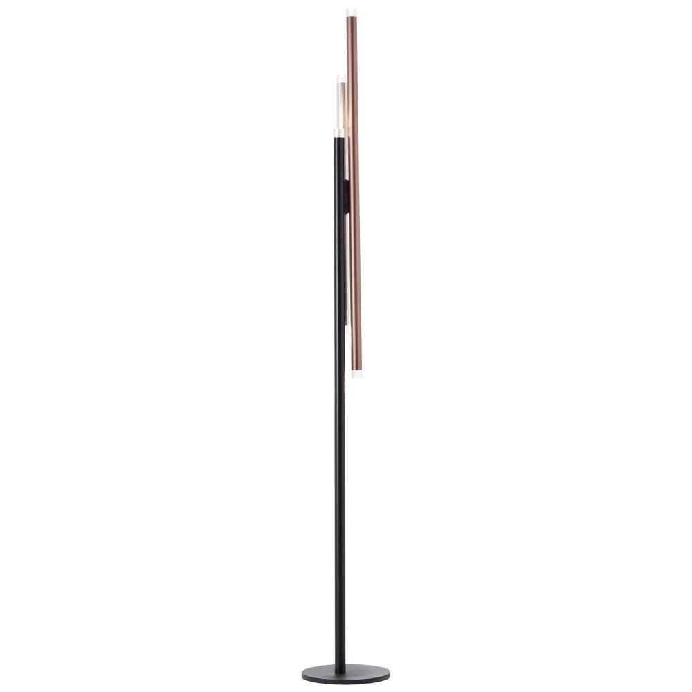 Brilliant Lampor Cembalo Golvlampa LED Brun, Svart, Silver, 3-ljuskällor main product photo