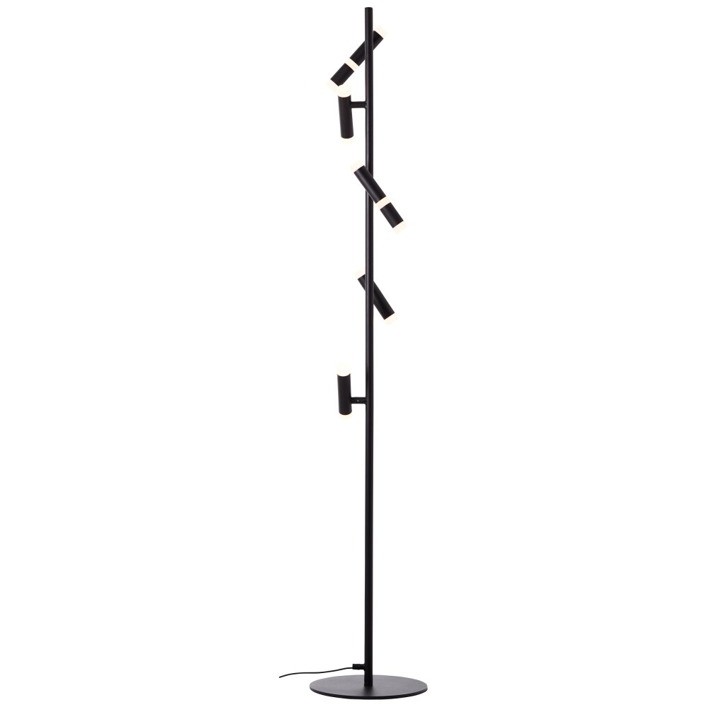 Brilliant Lampor Lagano Golvlampa LED Svart, 1-ljuskällor main product photo