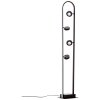 Brilliant Nebeker Golvlampa LED Svart, 4-ljuskällor, Fjärrkontroll
