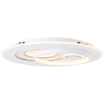 Brilliant Furtado Taklampa LED Svart, Vit, 1-ljuskällor, Fjärrkontroll