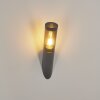 Gaborone vägglampa utomhus, Vägglampa Antracit, 1-ljuskällor