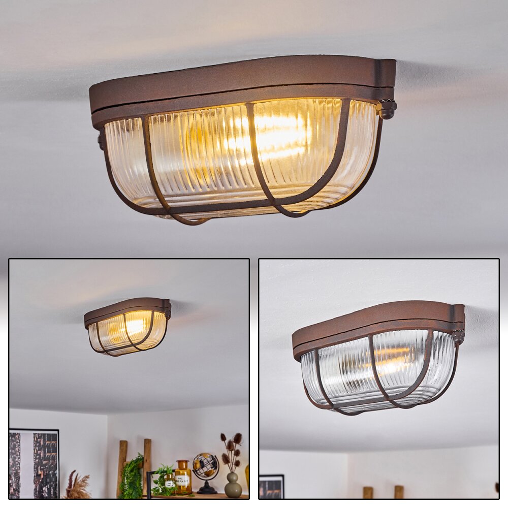 Chaquire Taklampa Brun, Rostfärger, 1-ljuskällor main product photo