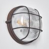 Chaquire Vägglampa Brun, Rostfärger, 1-ljuskällor