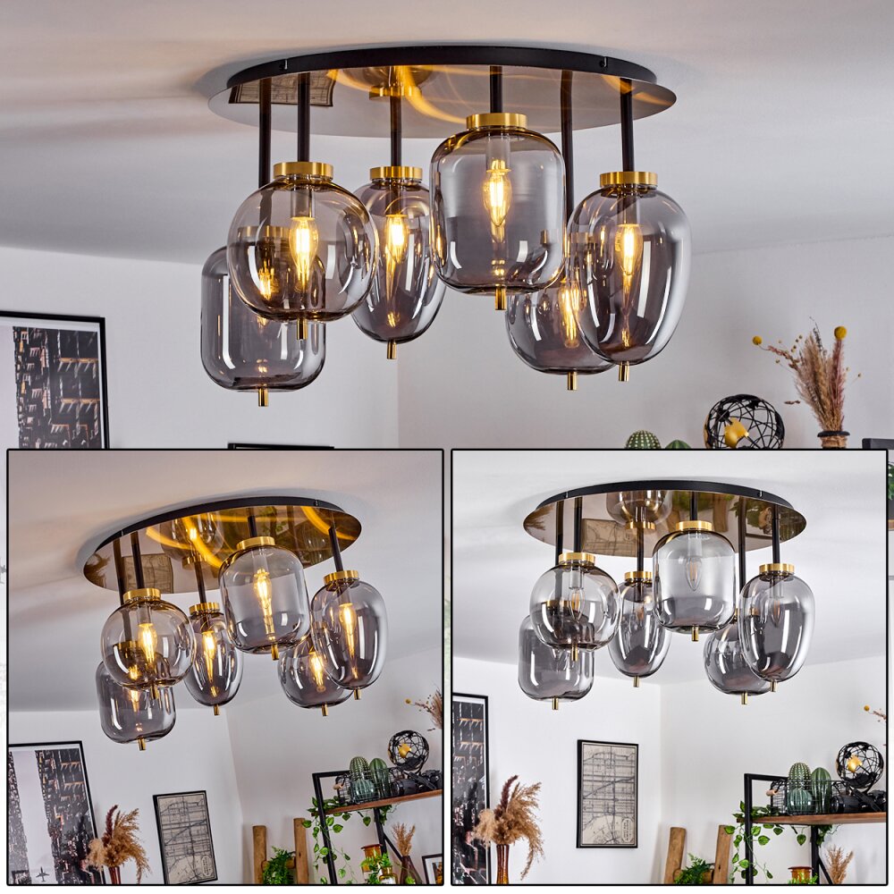 Verbania Taklampa Mässing, 6-ljuskällor main product photo