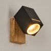 Auchac vägglampa utomhus, Vägglampa träoptik, Naturfärger, 1-ljuskällor