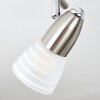 Chapod Taklampa, Takstrålkastare LED Nickel matt, 3-ljuskällor
