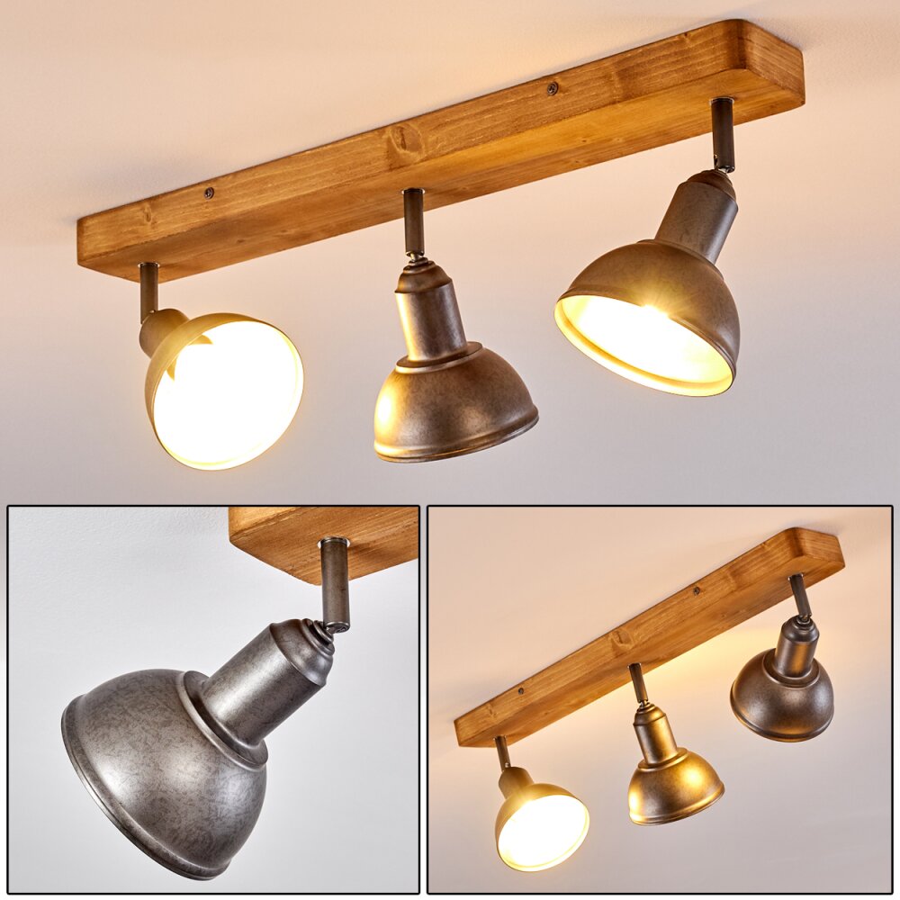 Tholen Taklampa, Takstrålkastare Brun, 3-ljuskällor main product photo
